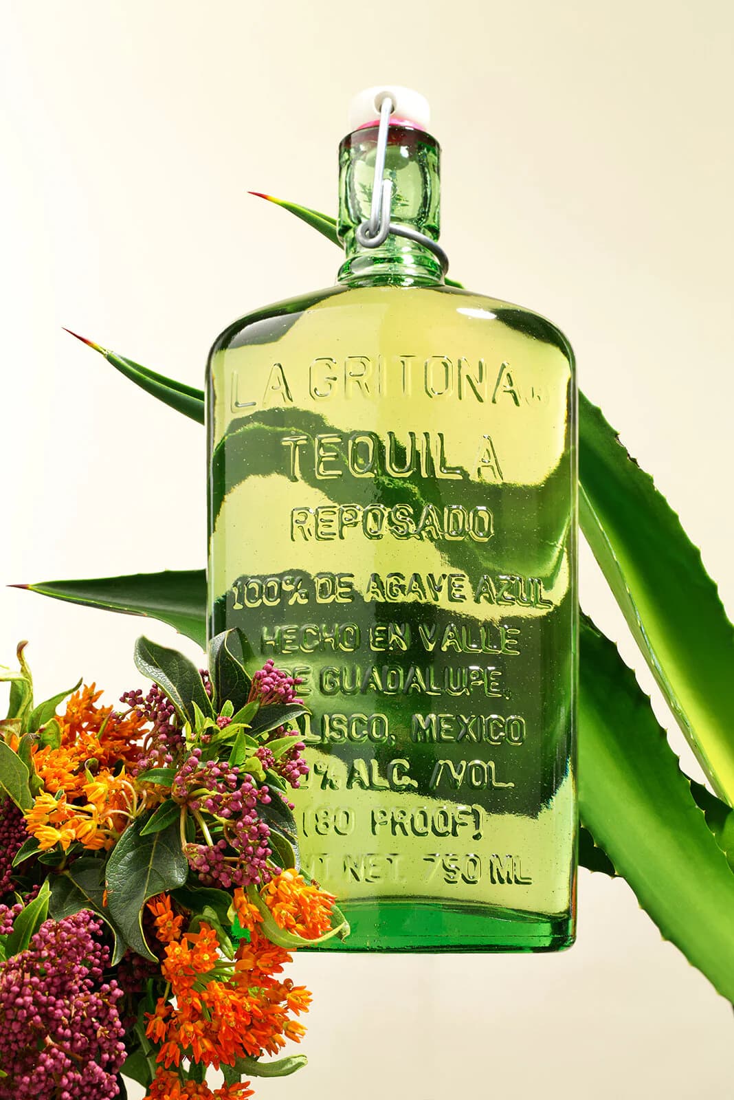 La Gritona tequila tasting poster visual